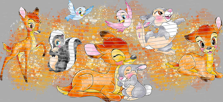 16oz Disney style-D-684